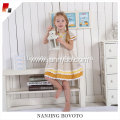 Boutique wholesale wheat embroidered clothing sets